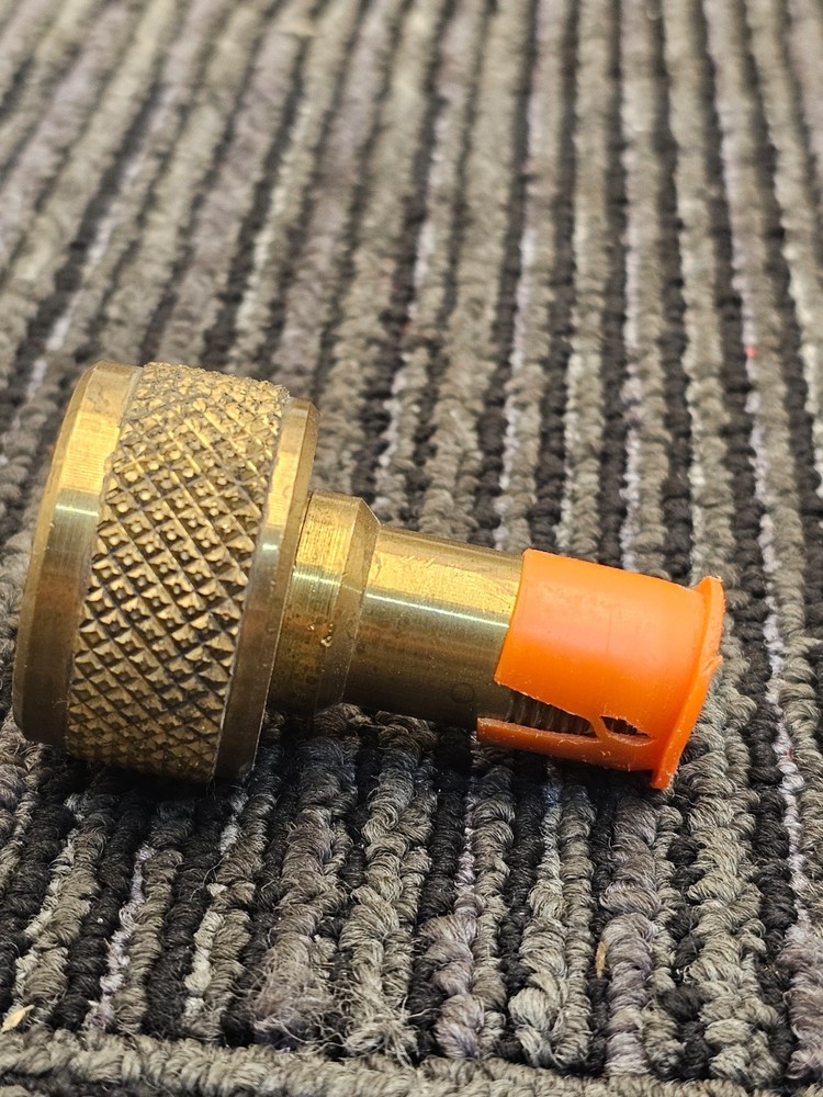 1" MPT Brass Propane Vapor Adapter Coupling