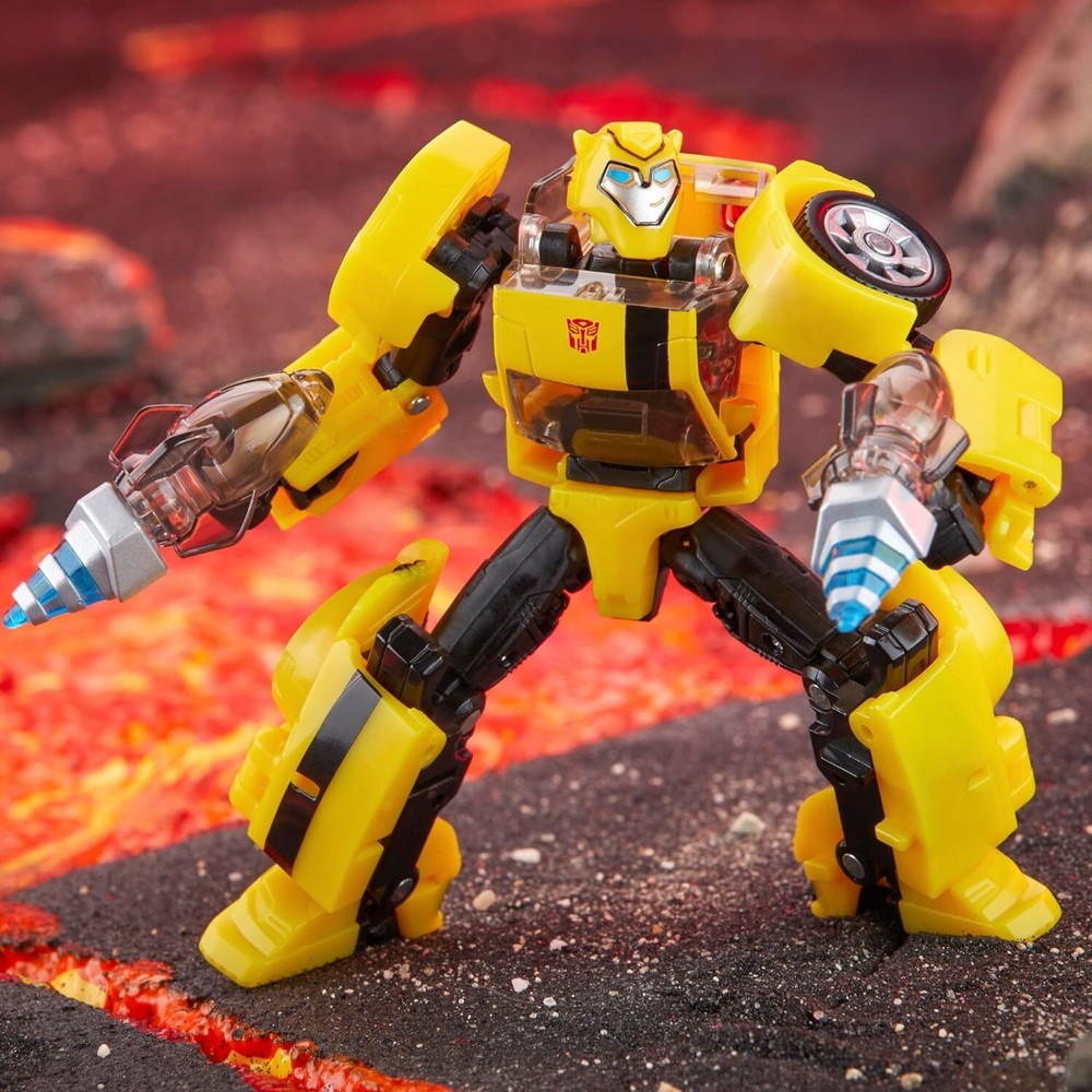Transformers Legacy United Deluxe Class Animated Universe Bumblebee,...