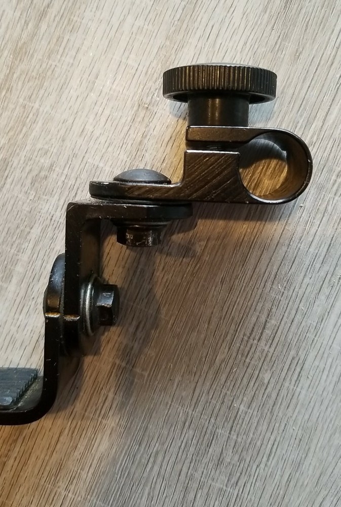 Vintage Trimco Pro Lite Camera L Bracket with stud or mic clamp