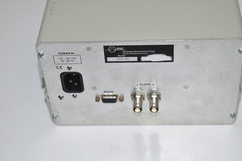 BNC Berkeley Nucleonics Corp 555 PULSE / DELAY GENERATOR (VWD70)