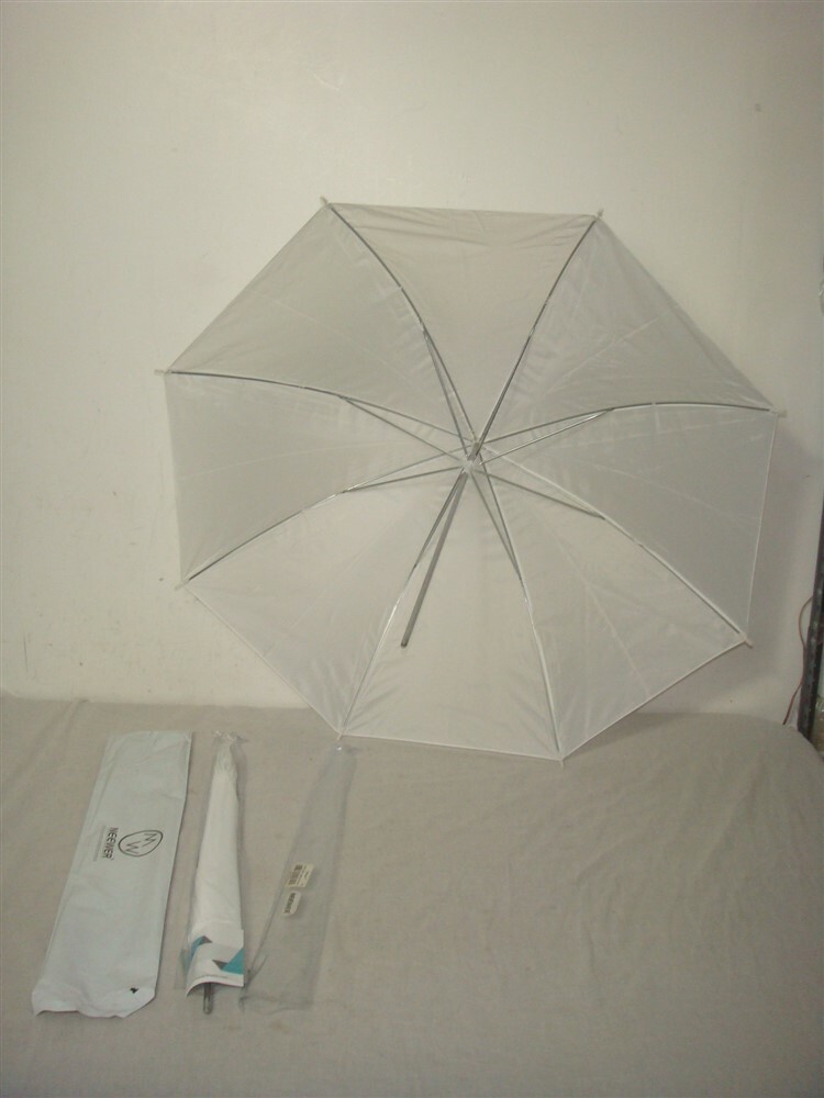 NEEWER 2 PACK 33" WHITE TRANSLUCENT UMBRELLA FOR STUDIO LIGHTING/FLASH SHOOTING