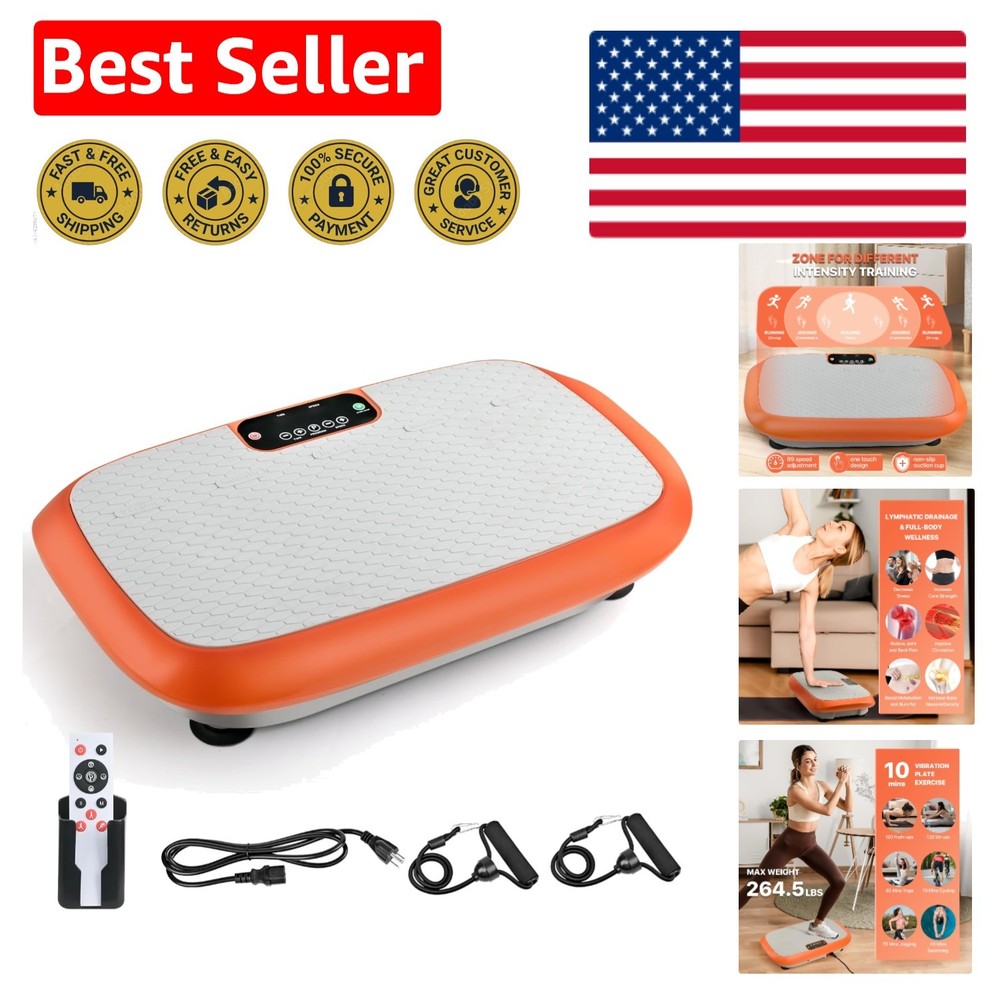 Professional-Grade Vibration Plate for Weight Loss with Low-Impact Technology