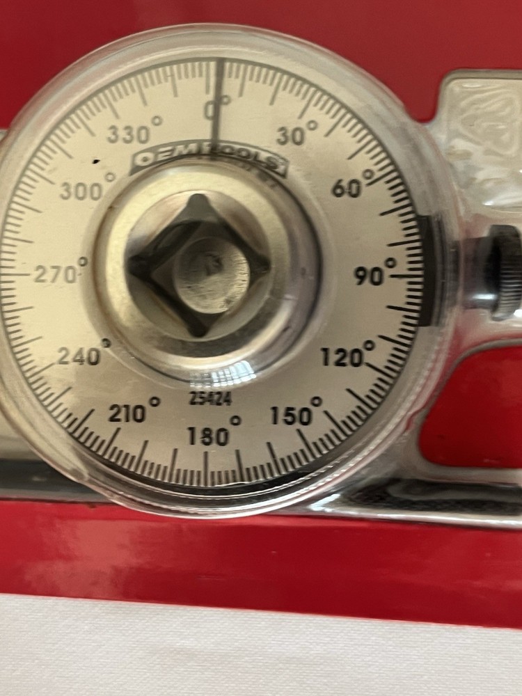 OEMTOOLS Torque Angle Meter 25424 1 Pc New