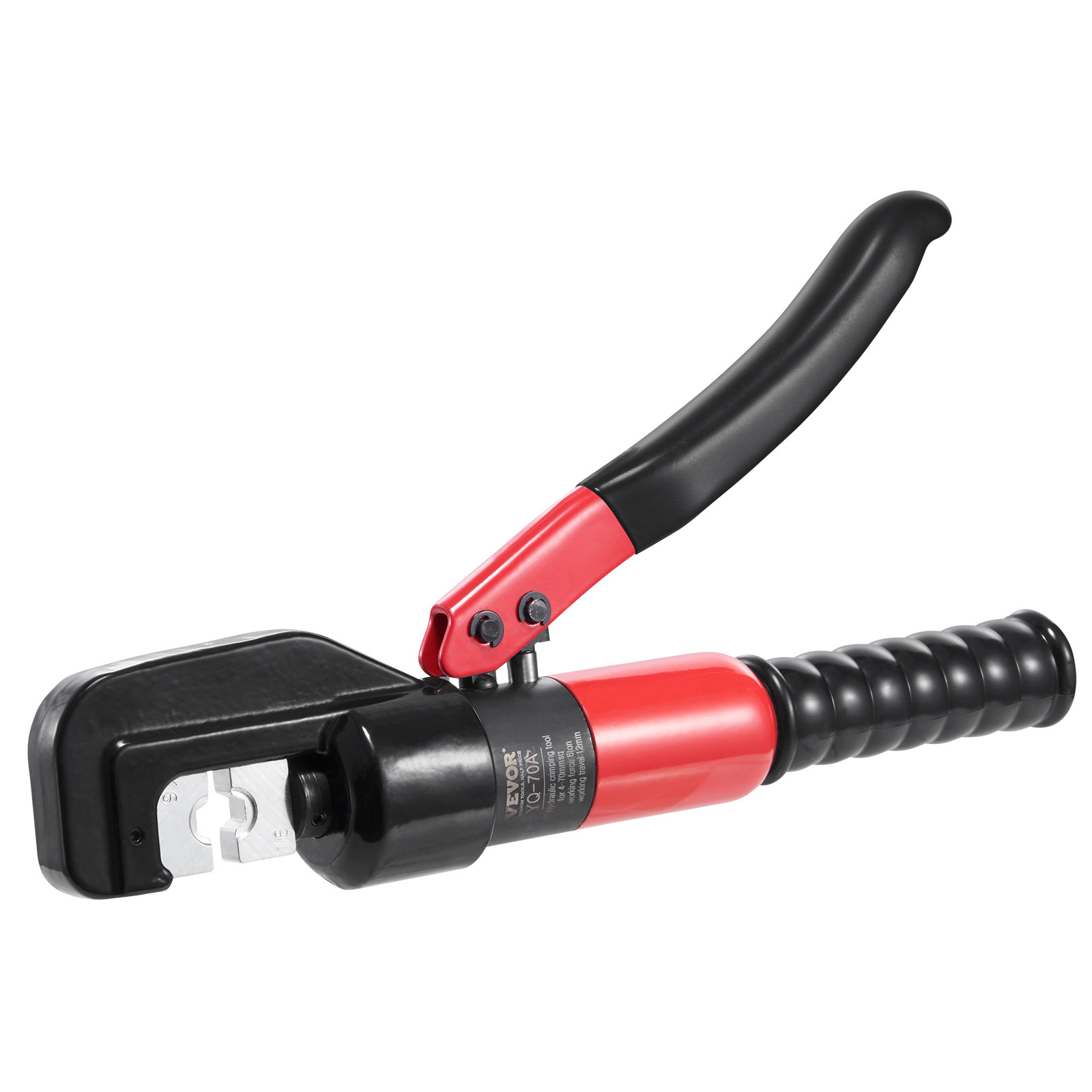 VEVOR Crimping Tool Battery Lug Hydraulic Crimper AWG12-2/0 Terminal with Pliers