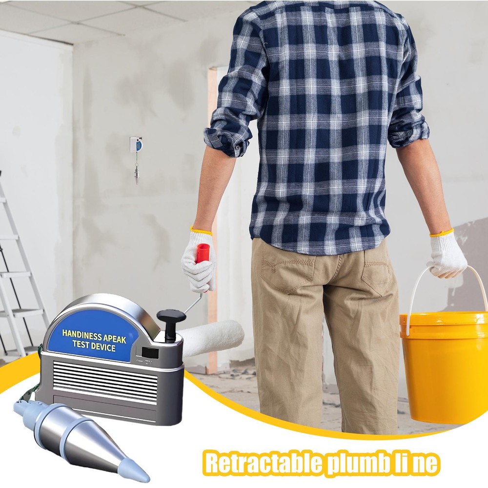 Plumb Bob Kit Retractable Plum Bob With Automatic Stretching String Stable