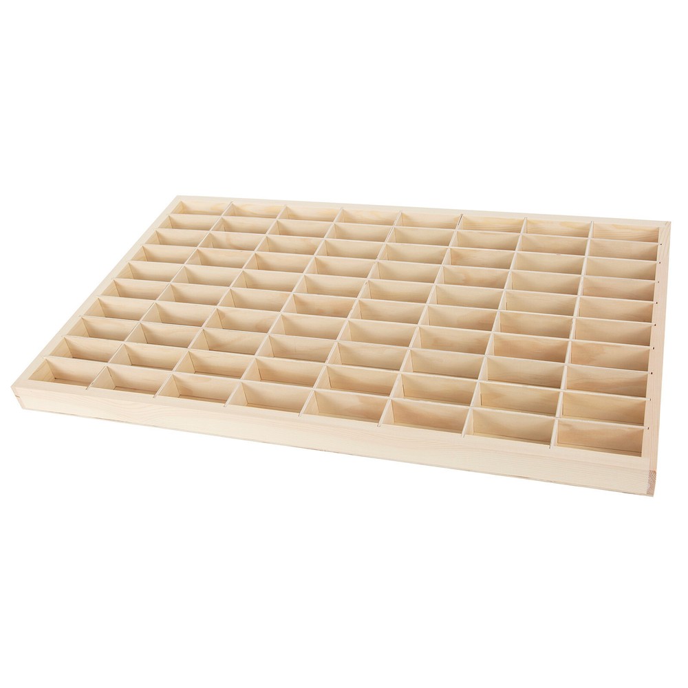 80Grid Model Car Diecast Display Case Storage Rack Wall Mount Rack 1:64 Scale