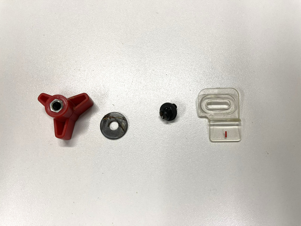 Craftsman 10" Table Saw - 137 Series Needle Bevel Pointer & Lock Knob