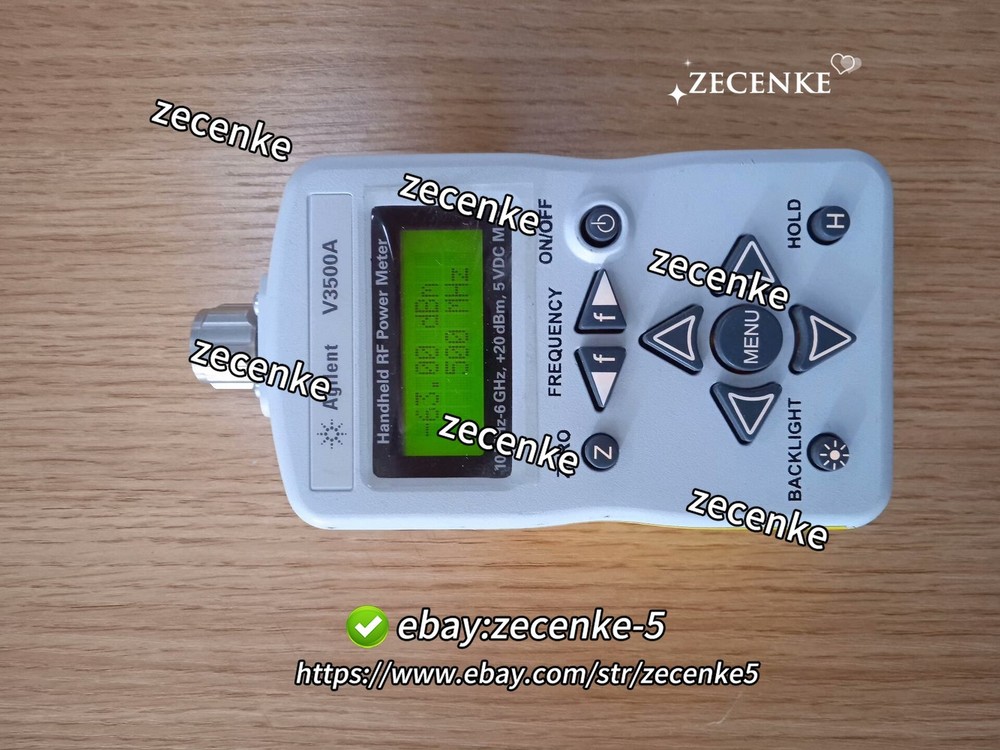 KEYSIGHT agilent V3500A 10MHZ-6GHZHANDHELD RF POWER METER