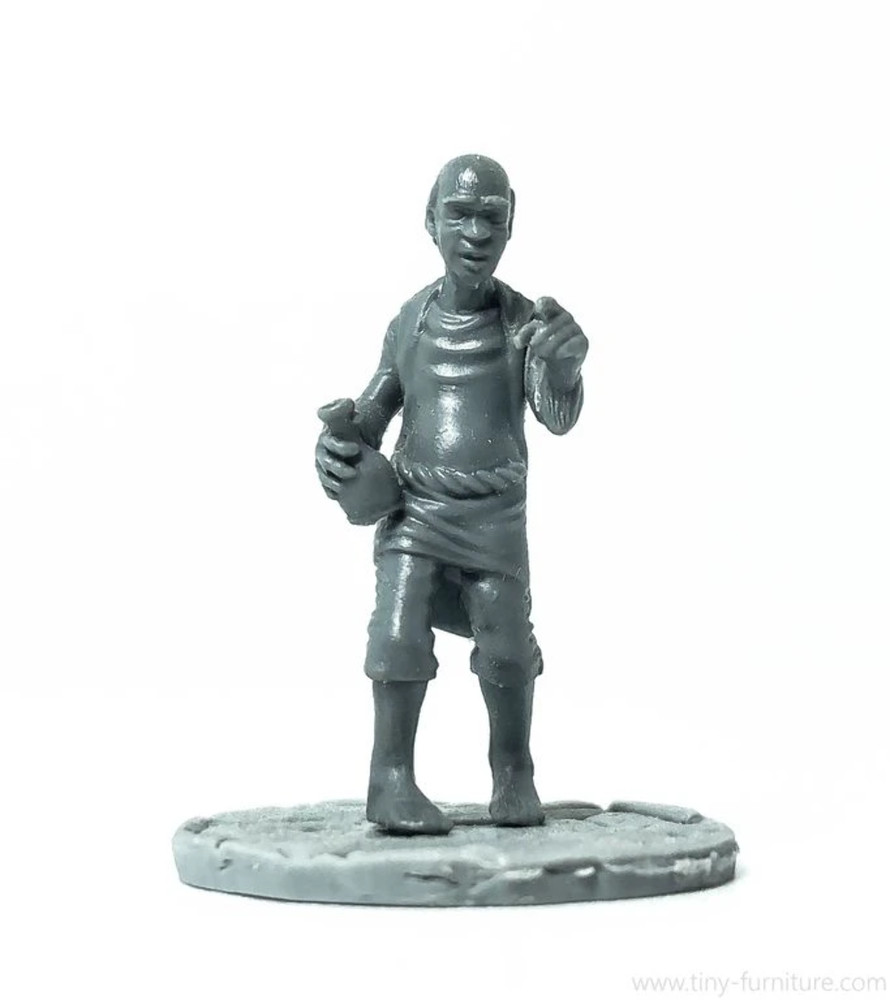 Tiny-Furniture - TF-F19 - Drinker - UNPAINTED