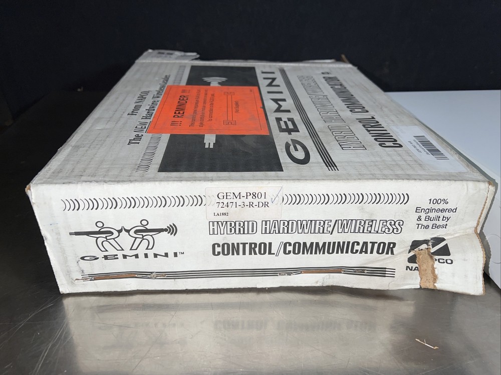 Nos Surplus Napco Gemini P801 Control Panel Kit