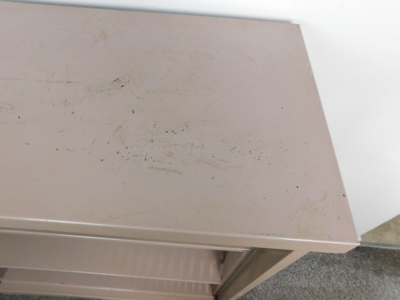 Large Steampunk Industrial Metal Adjustable Shelves Bookcase 42x36x12 VTG -SHIPS