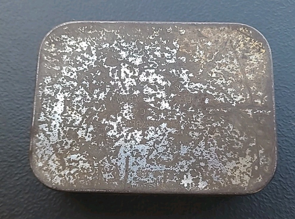WW 2 British Army Emergency Ration Tin