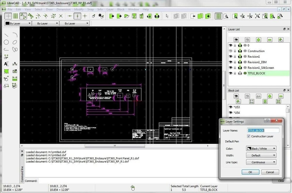 New Libre Cad 2D - Computer Aided Design CAD Software Package for Mac OS 2026