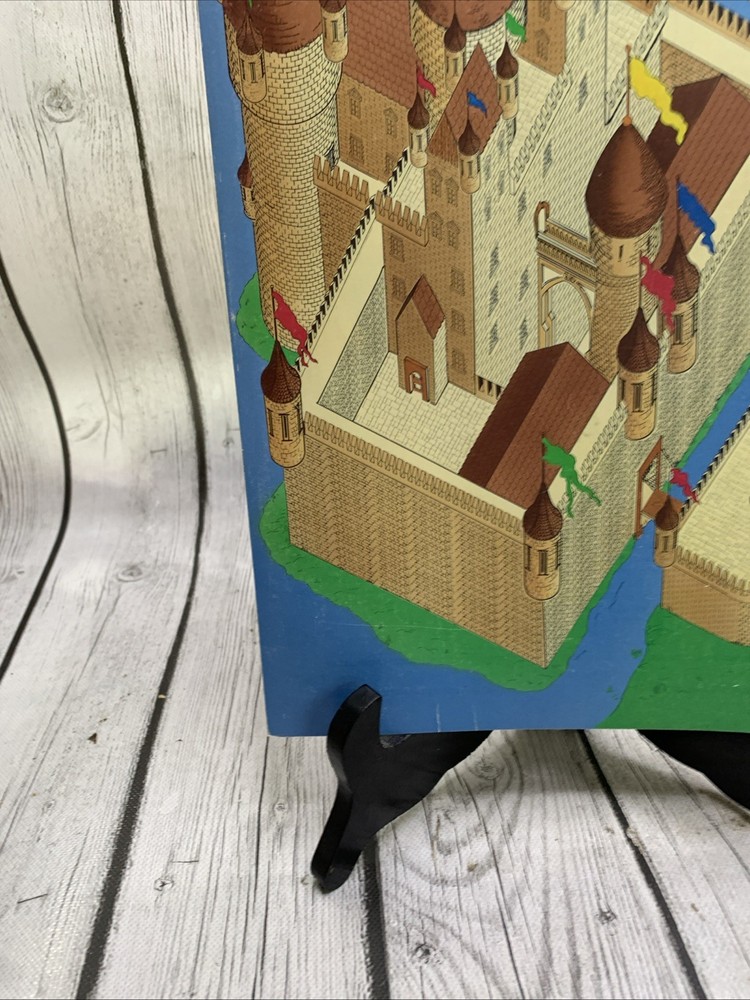 D&D Hiregaards Castle Map/Guide 1990 TSR Campaign Setting Accessory ￼