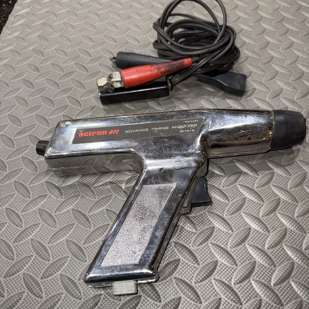 VINTAGE Actron CP7519 Advance Timing Advance Light Analyzer With Cord *untested*