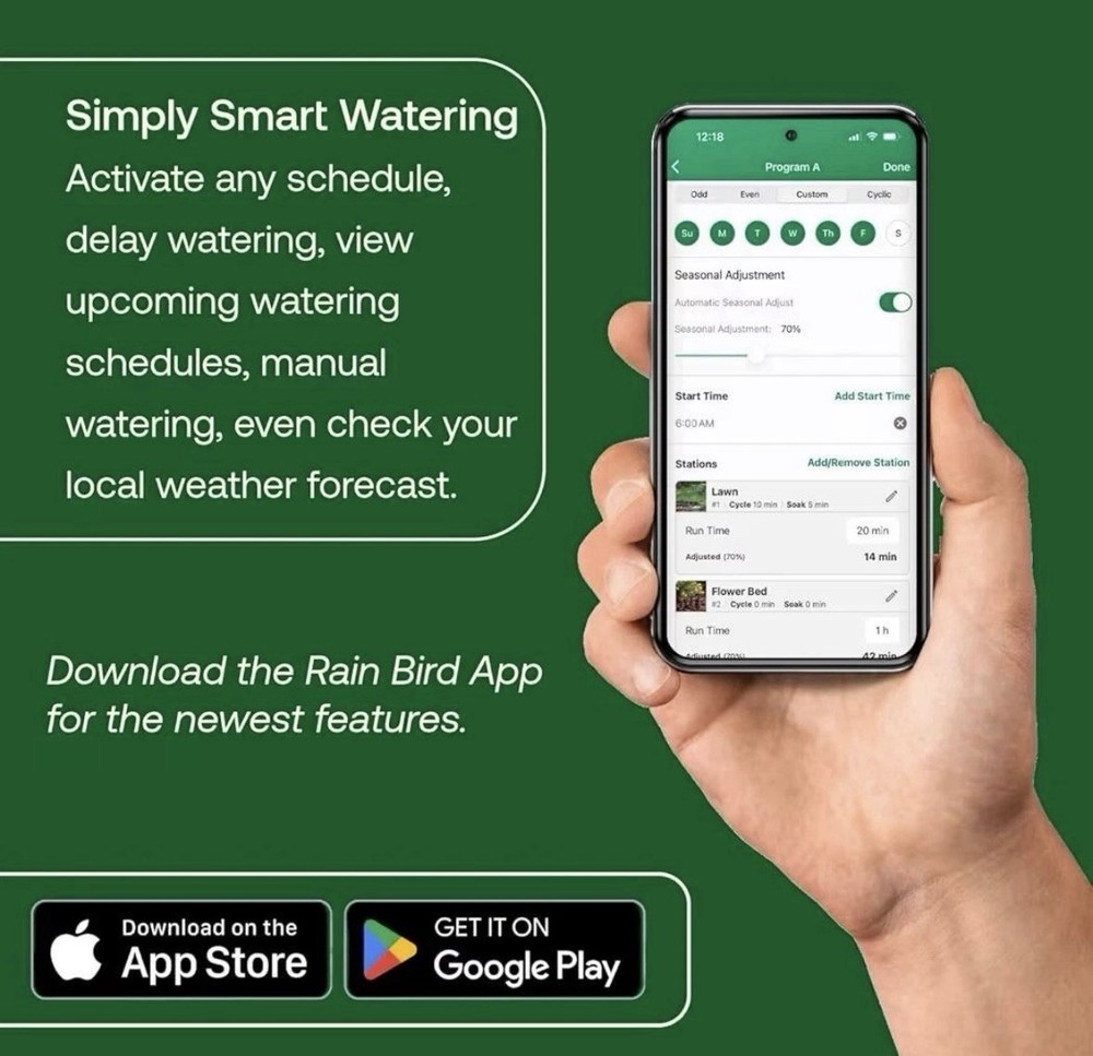 Rain Bird LNK2 WiFi Module App Control Remote Access for ESP-TM2 ESP-ME3