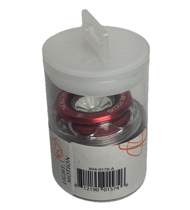 Light & Motion GoBe Light Focus Head In Red New!