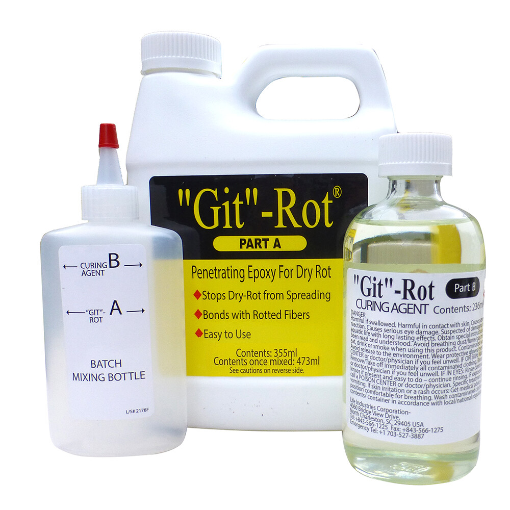 BOATLIFE -LIFE INDUSTRIES 1064 Git Rot Kit-Pint