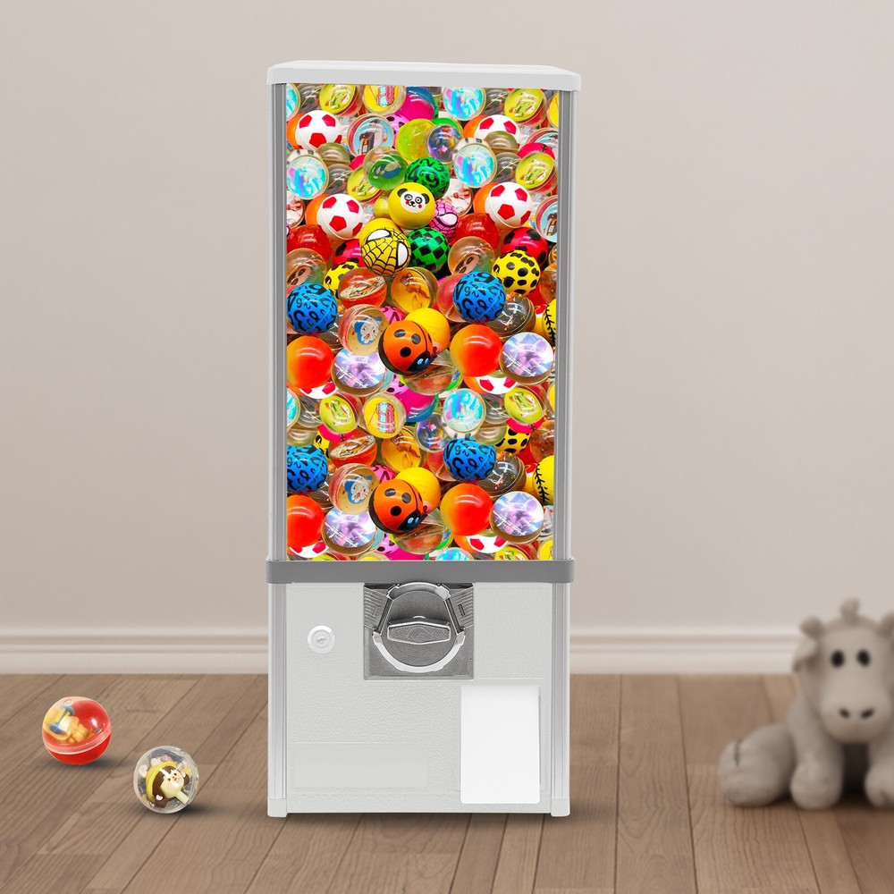25" White Candy Vending Machine - Durable, Secure, Fun for All Ages