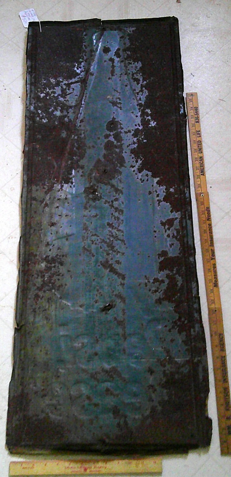 1953 Pepsi sign vintage collectible old soda pop advertising -Stout USA -4 foot