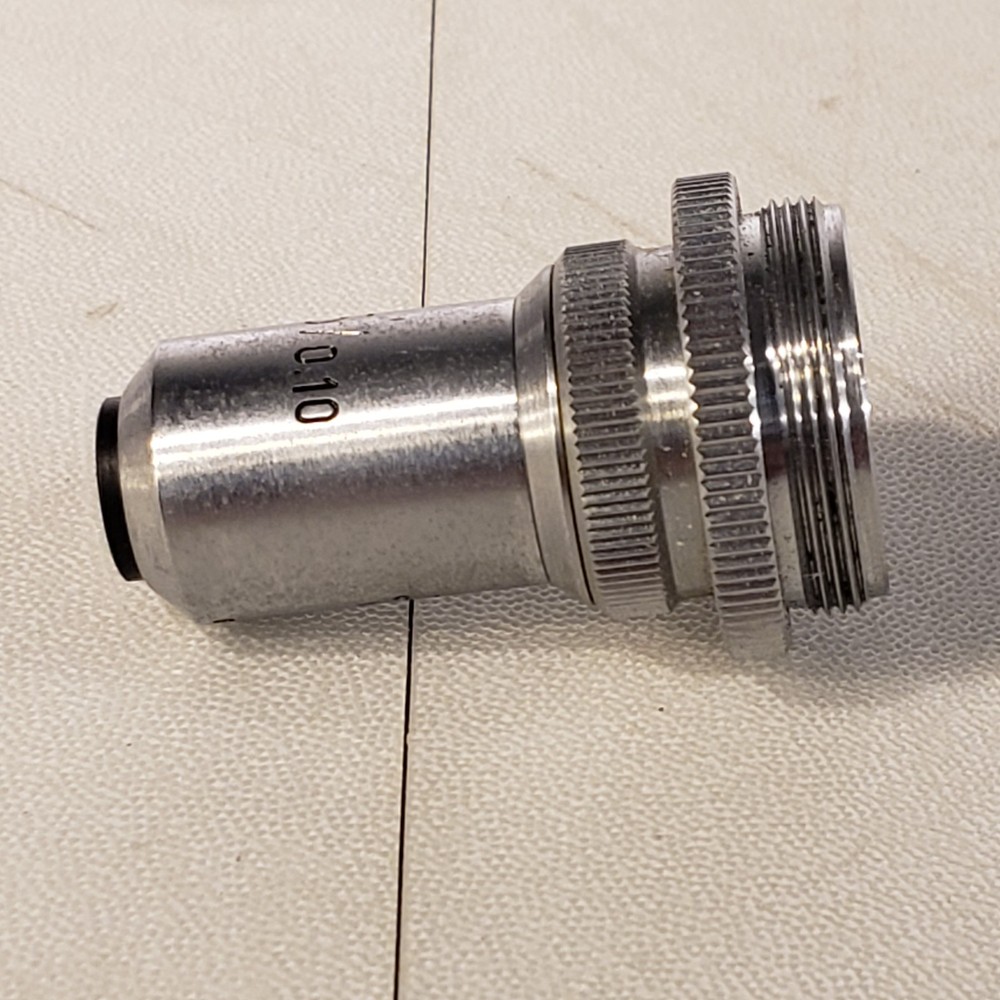 Leitz Wetzlar UM 5/0.10 Objective Microscope Lens 5x