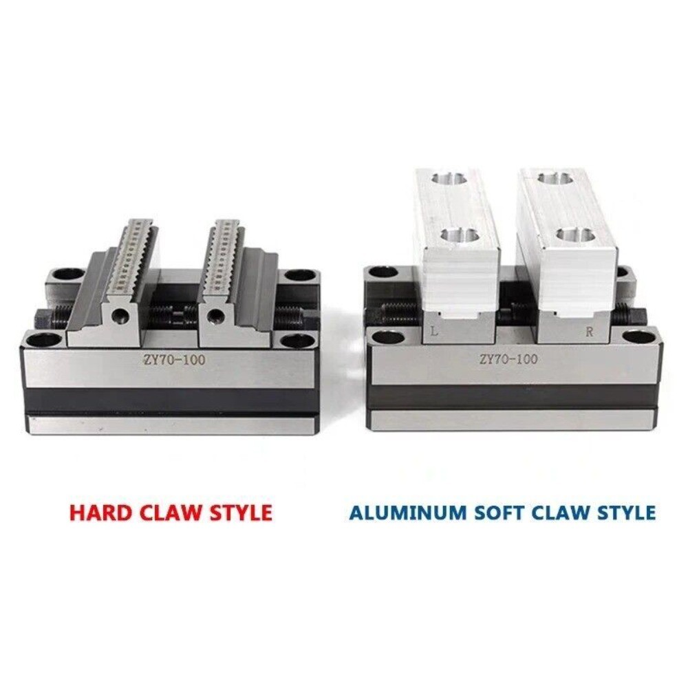 Precision four-axis five-axis turntable fixture self-centering CNC vise