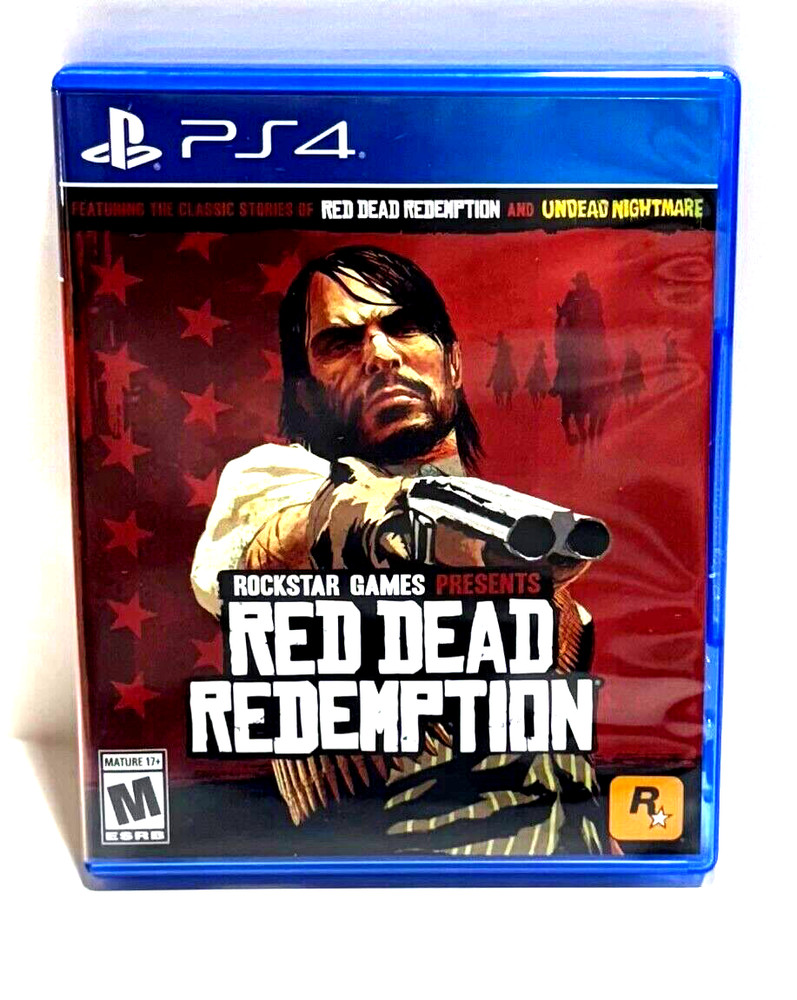 Red Dead Redemption for PlayStation 4 ps4 Authentic Replacement Case Only