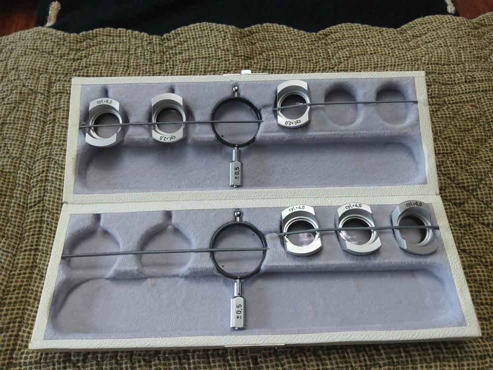 Vintage Rodenstock Vision Testing Equipment