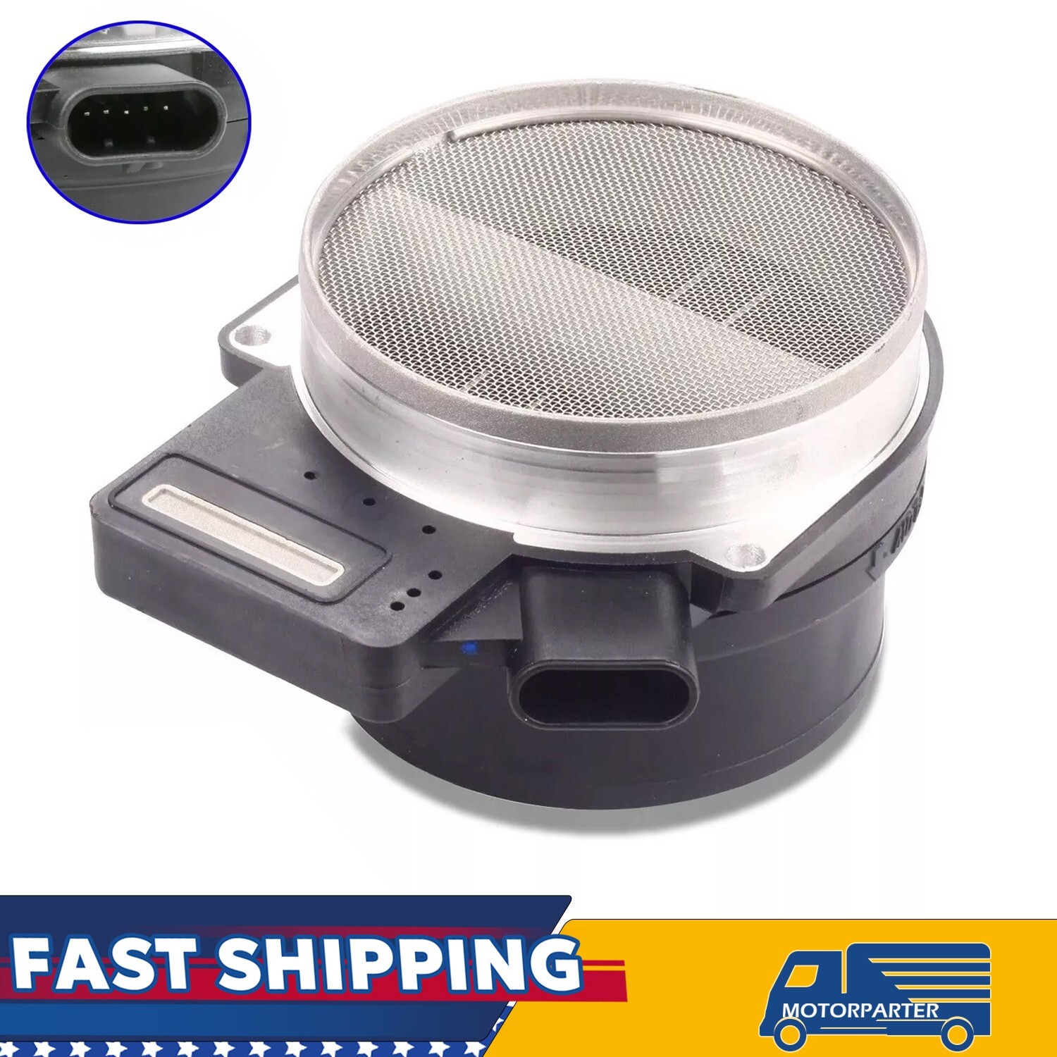 Mass Air Flow Sensor MAF Fit Chevy Silverado Tahoe GMC Sierra 1500 SSR Saab 9-7X