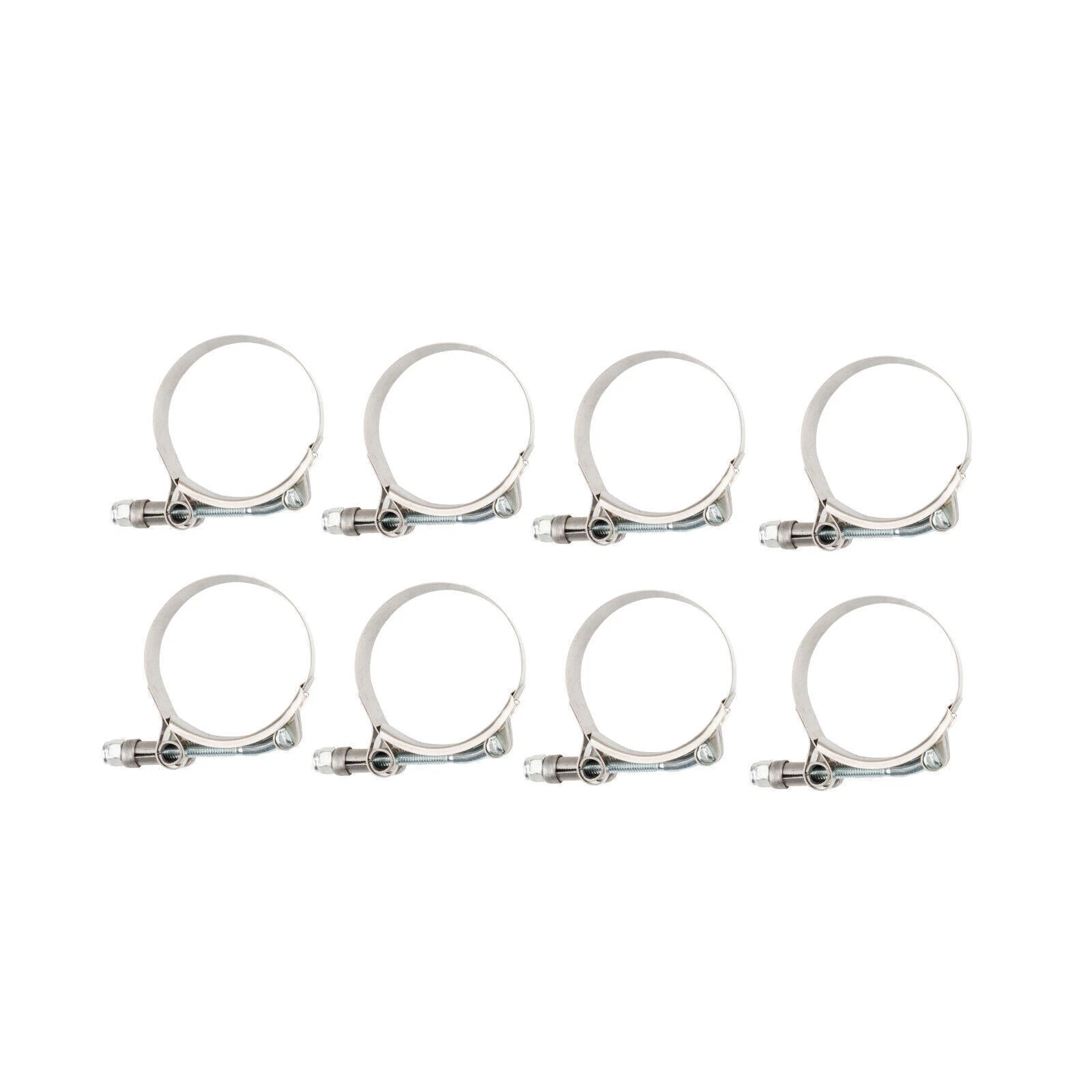 3" Inch Turbo Intercooler Aluminum w/U Pipe Silicone Coupler Clamp Kit