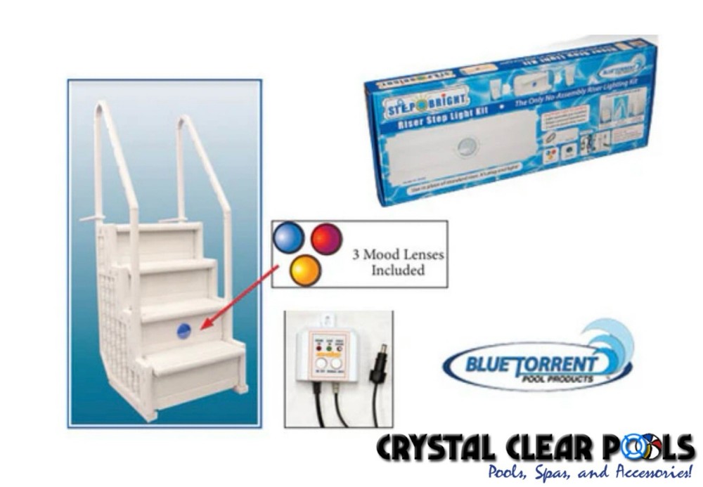 Step Bright Light Kit for Cayman Above Ground Entry System