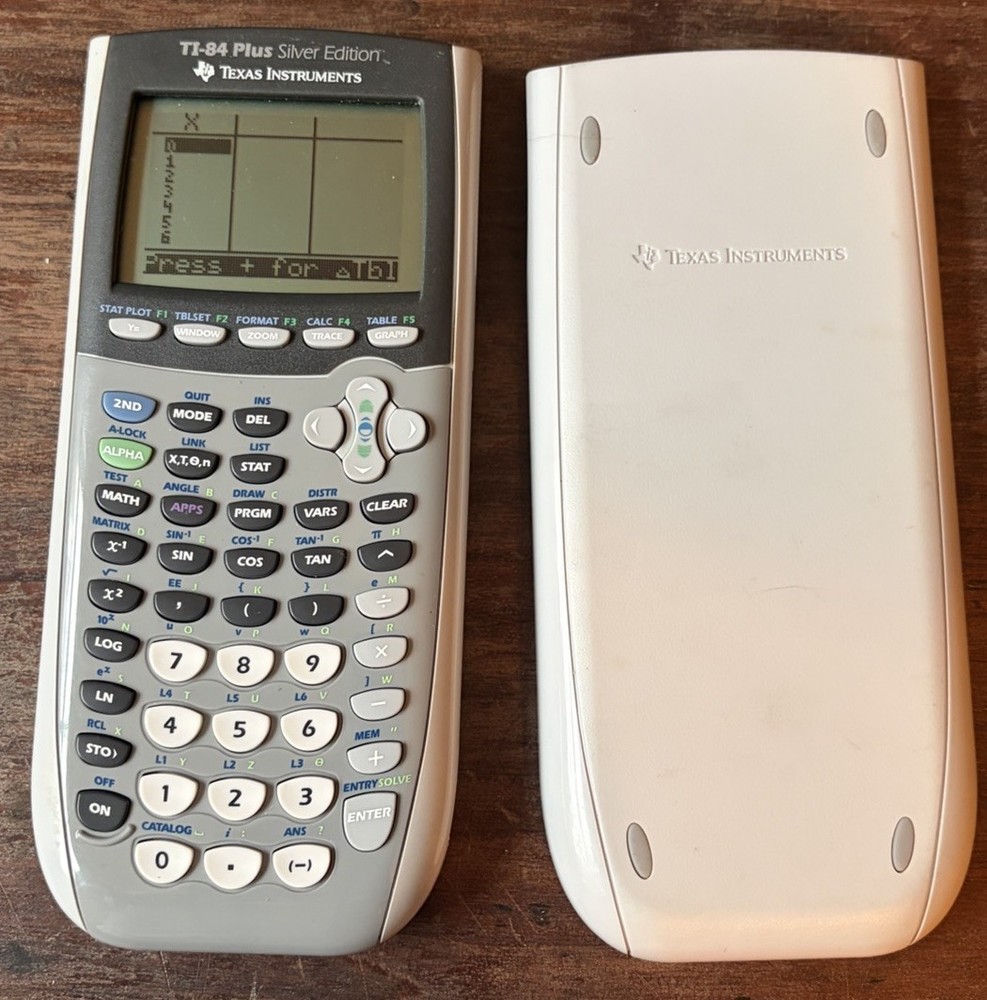 ti-84 plus silver edition graphing calculator