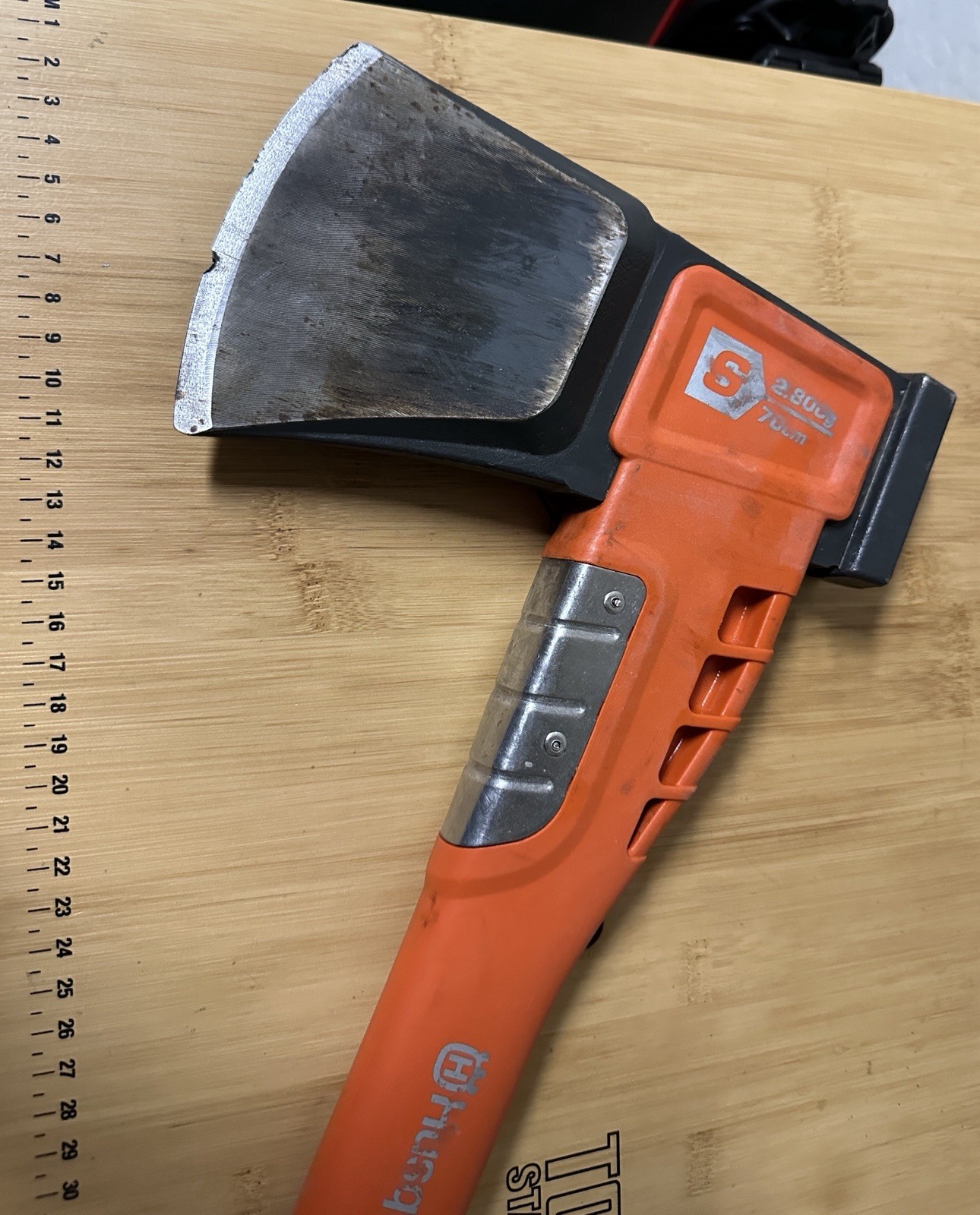 Husqvarna S2800 27" Composite Wood Splitting Axe with Blade Guard