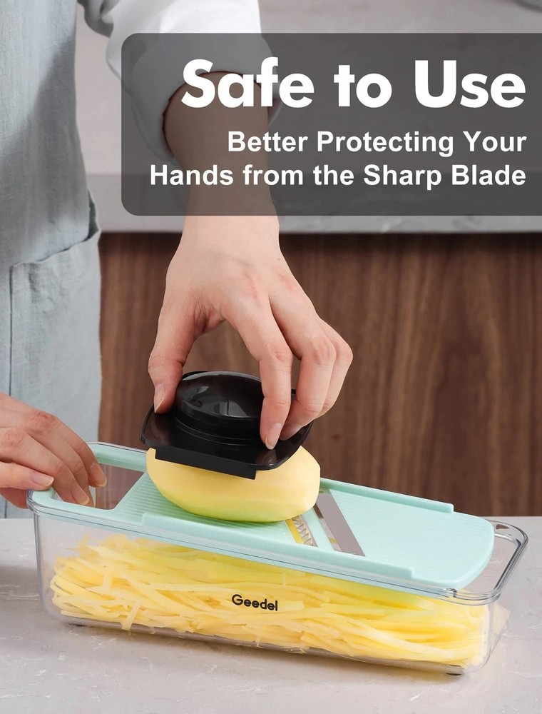 Professional Mandoline Slicer for Kitchen, Multi Purpose Vegetable Sli...