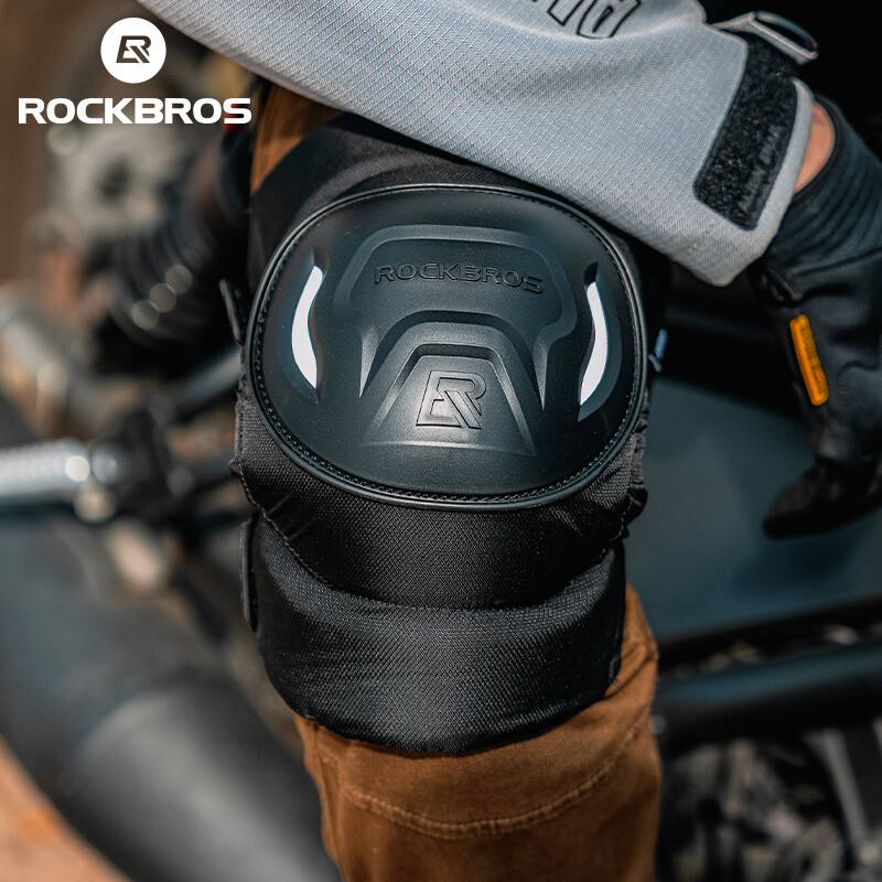 ROCKBROS Motorcycle Knee Pad Windproof Warm EVA Protective Gear Shockproof