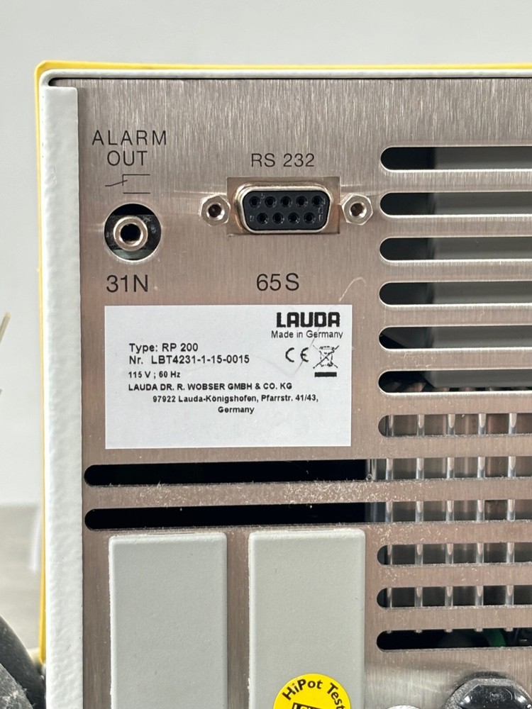 LAUDA RE207/E200 Ecoline Staredition Heated & Refrigerated Water Bath Circulator