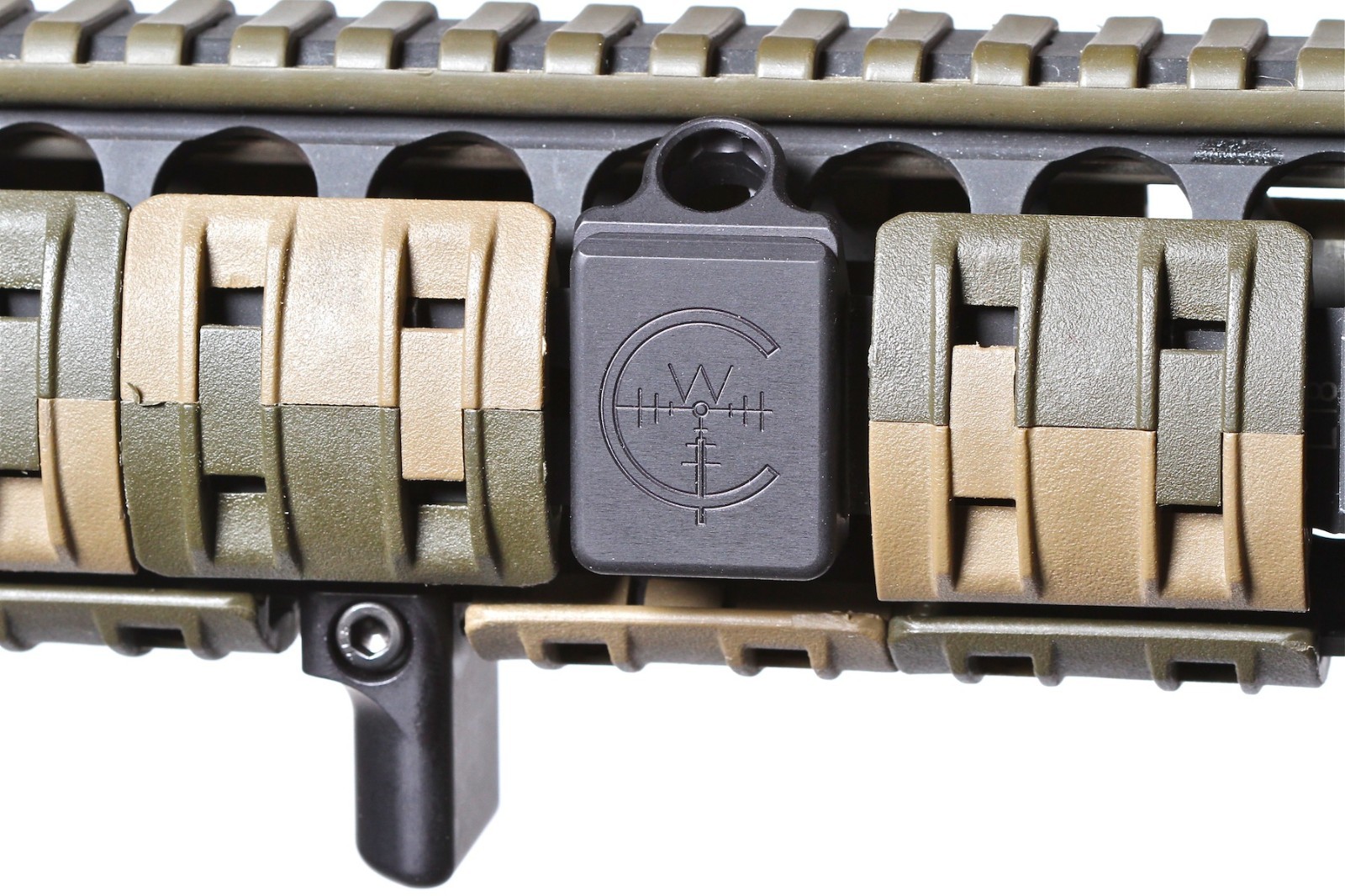 45 Offset 1913 Rail QD Rotation Limited Sling Mount by Impact Weapons Components