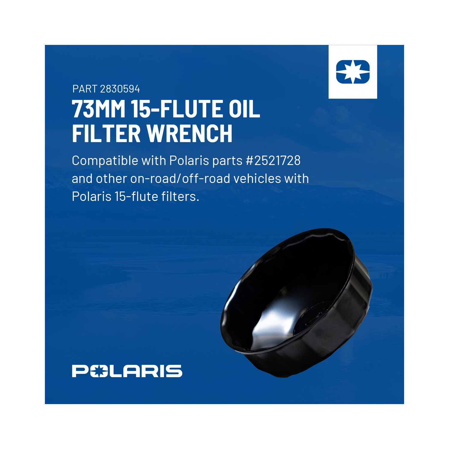Polaris OIL FILTER WRENCH,2.923, Qty 1