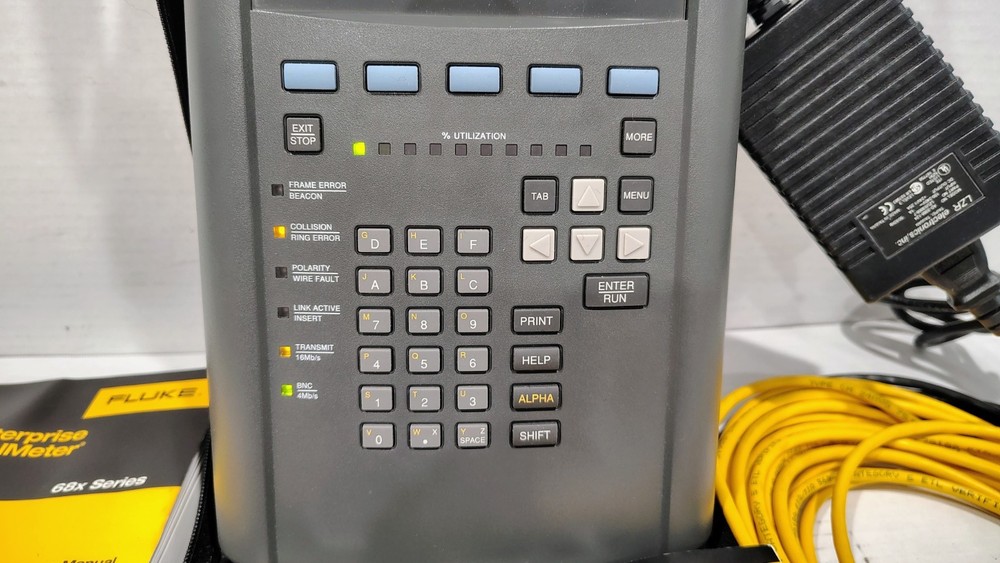 FLUKE 686 Enterprise LANMeter Handheld Network Diagnostic Tool 10/100 Ethernet