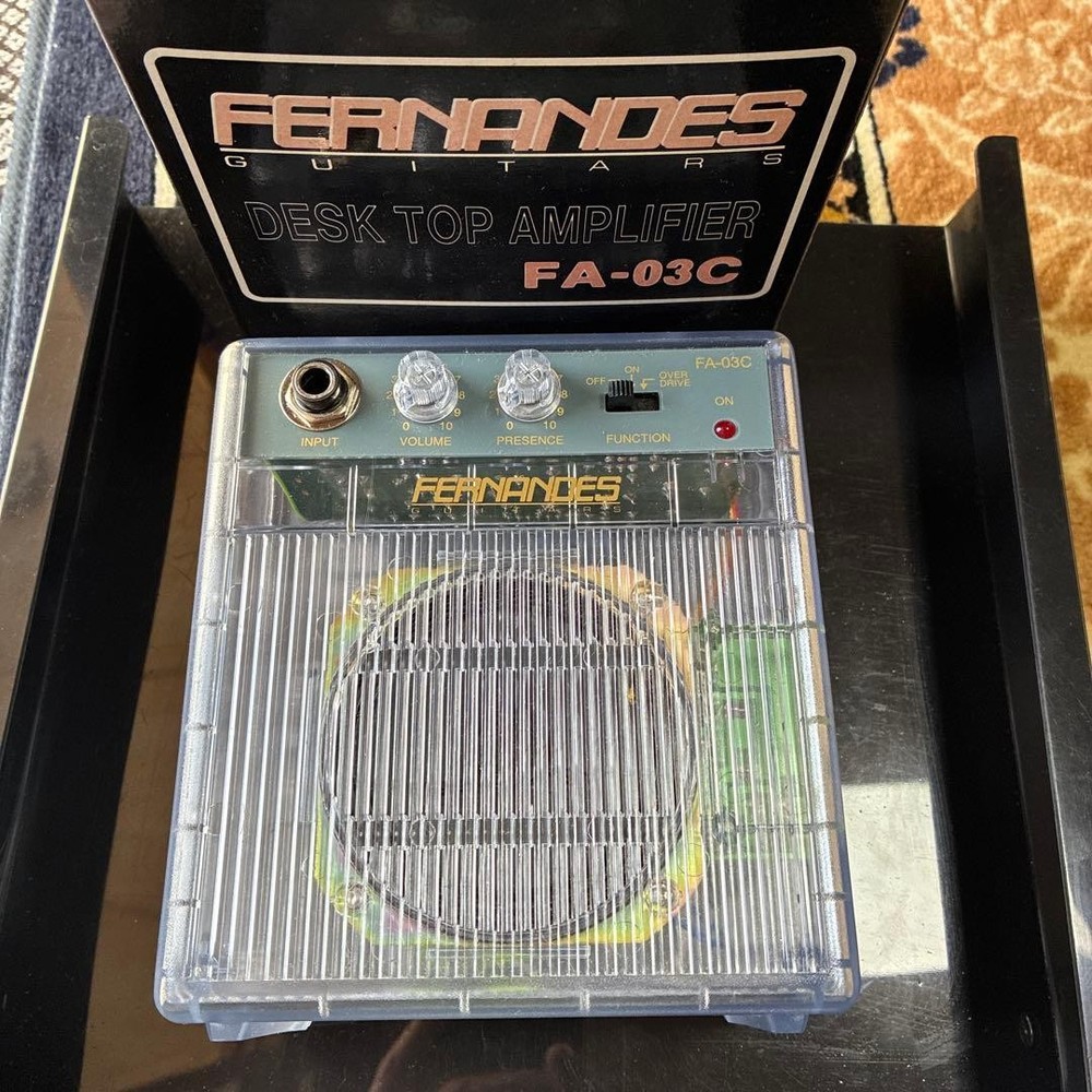 Rare FERNANDES FA-03C Desktop Mini Amp Skeleton