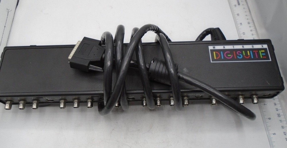 Matrox DigiSuite DMX/DCT Black Video Breakout Box Working