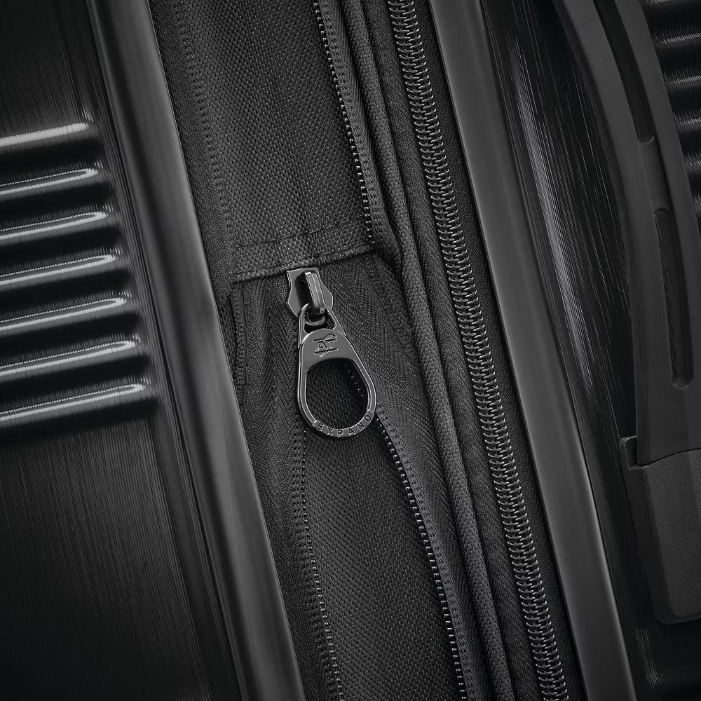 American Tourister Large Checked Luggage Suitcase 28" Hardside Spinner 8-Wheel