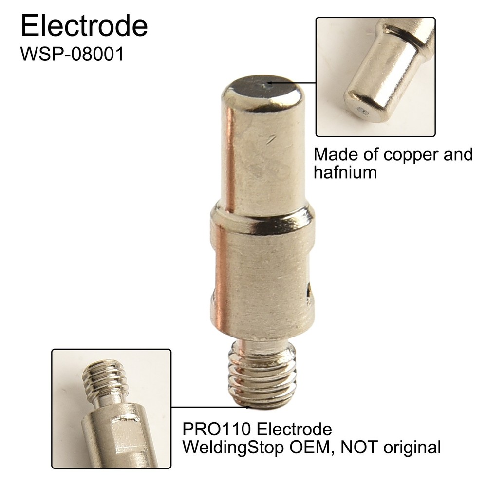 Plasma Torch Electrode 48326 WSP-08002 Original Specifications Quality Control