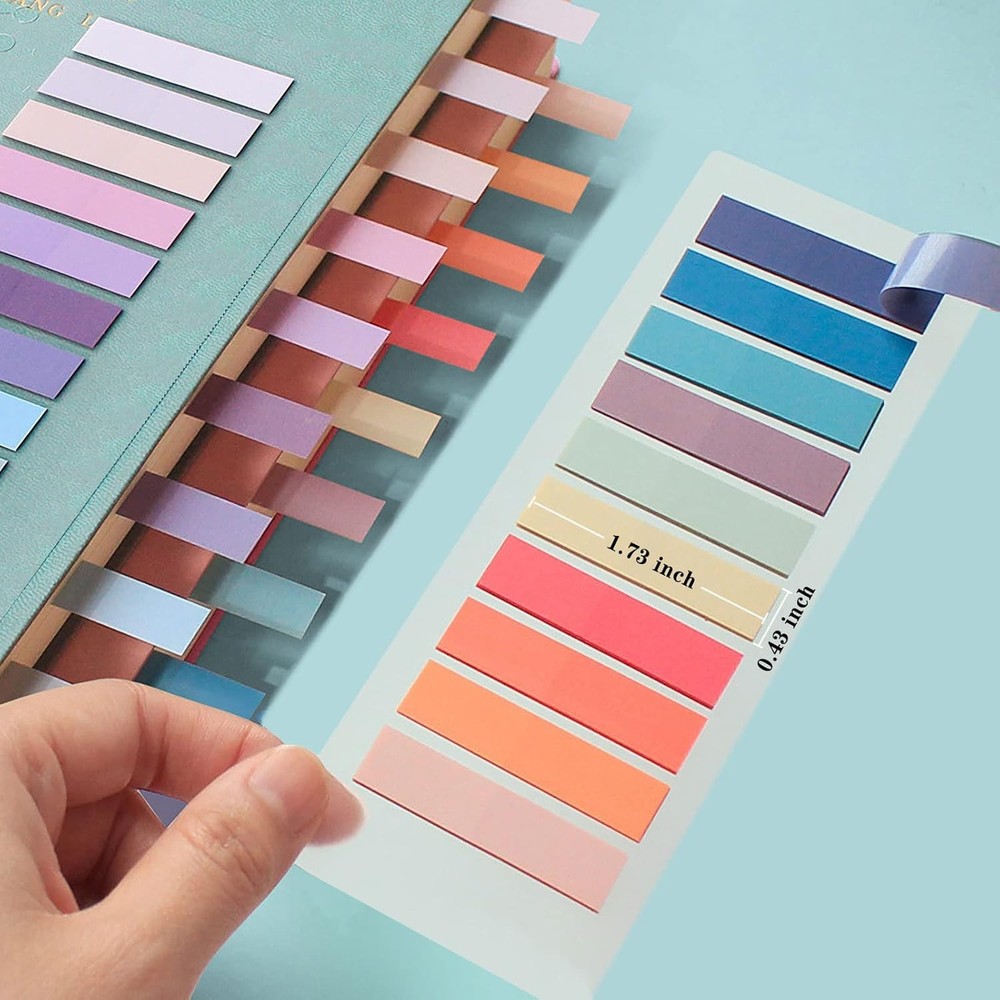 Books Tabs for Annotating, Stiy Tabs Clear Stiy Notes, Pa