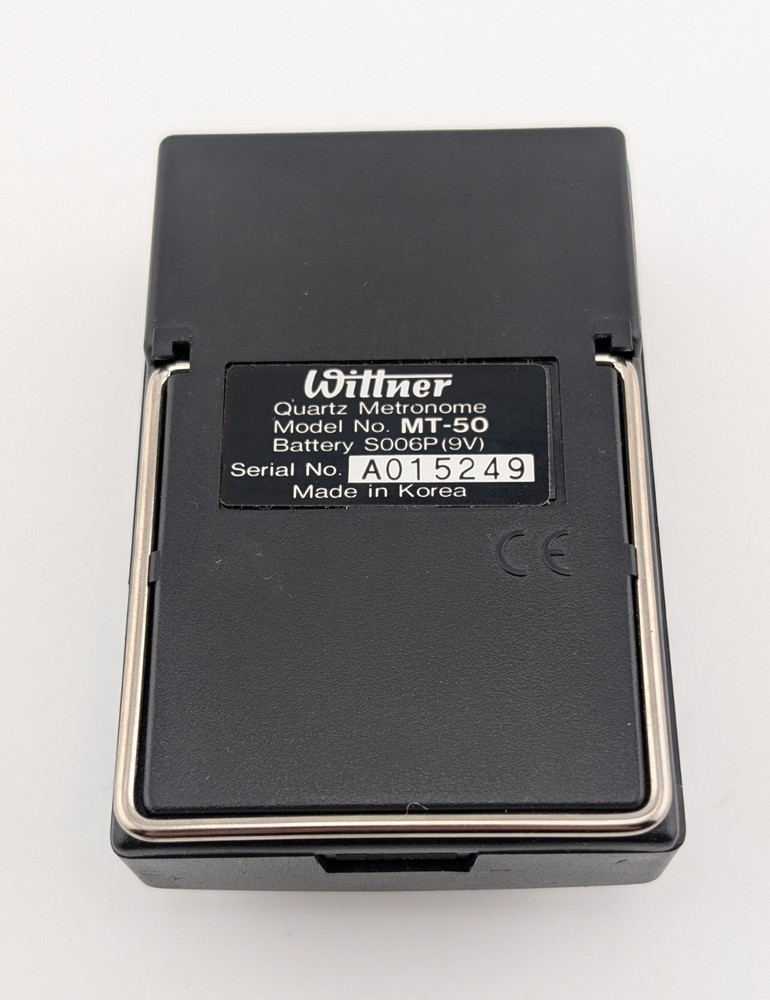 Tested Working Wittner Digital Quartz Metronome Model MT-50