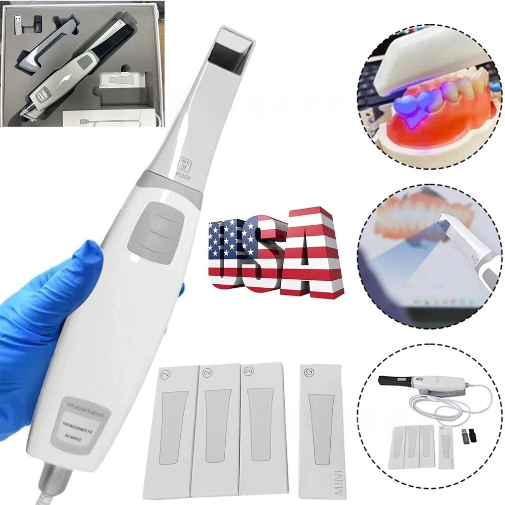 Dental Scanner with Scanning Software. No Need Calibration.