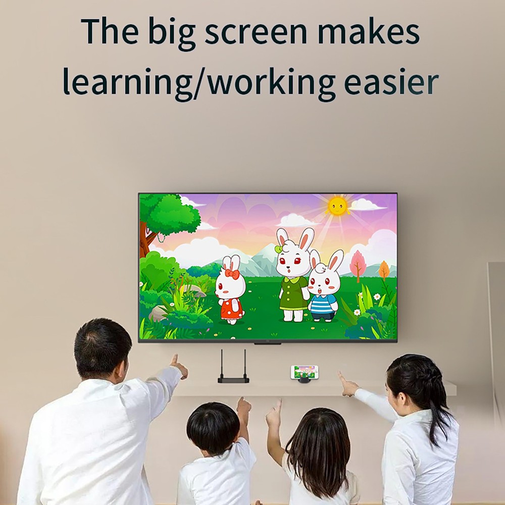 4K Wireless HDMI Video Transmitter Receiver Projector For TV Stick Switch PC m