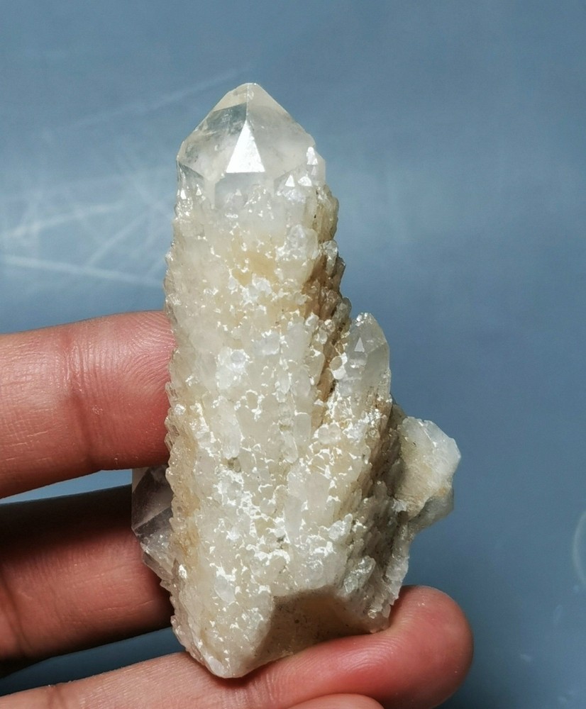 Rare Himalayan Quartz Crystal Cluster Specimen