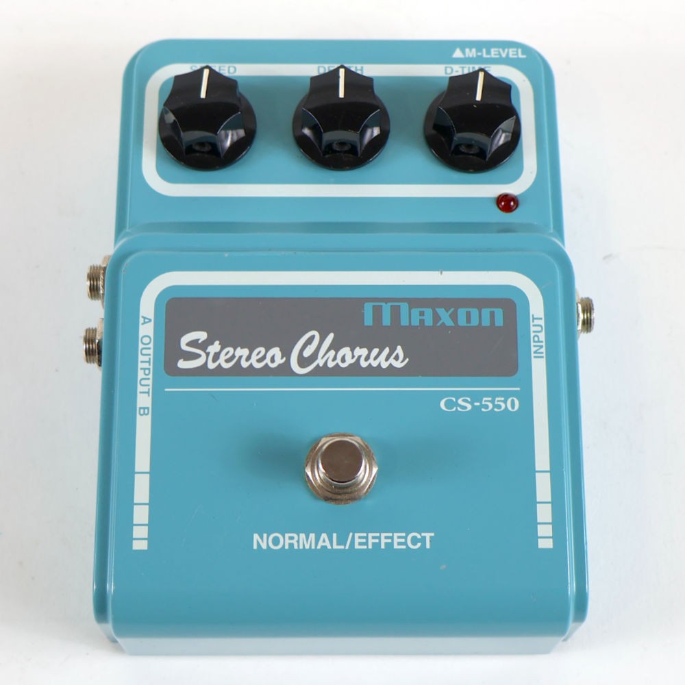 Maxon Used Chorus Effector Cs-550 Stereo Guitar
