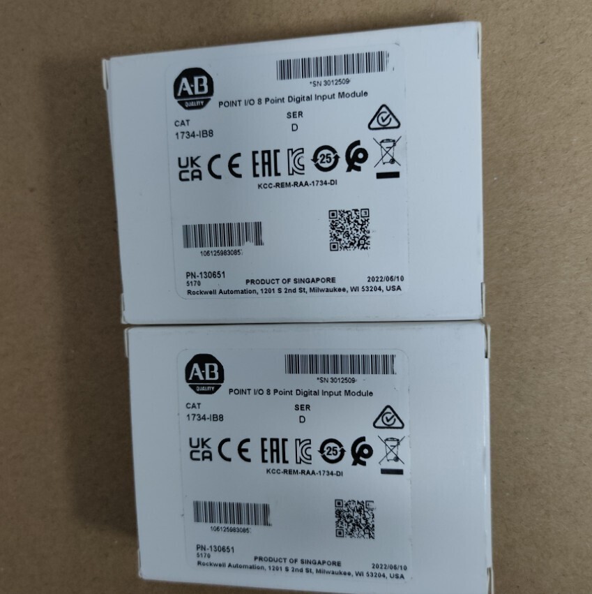 New AB 1734-IB8/D 8Point Digital Input Module 1734IB8 AB Sealed